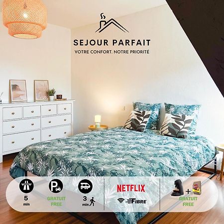 Appart'Hotel Le Dornach - Proche Gare Et Autoroute Mulhouse Eksteriør billede